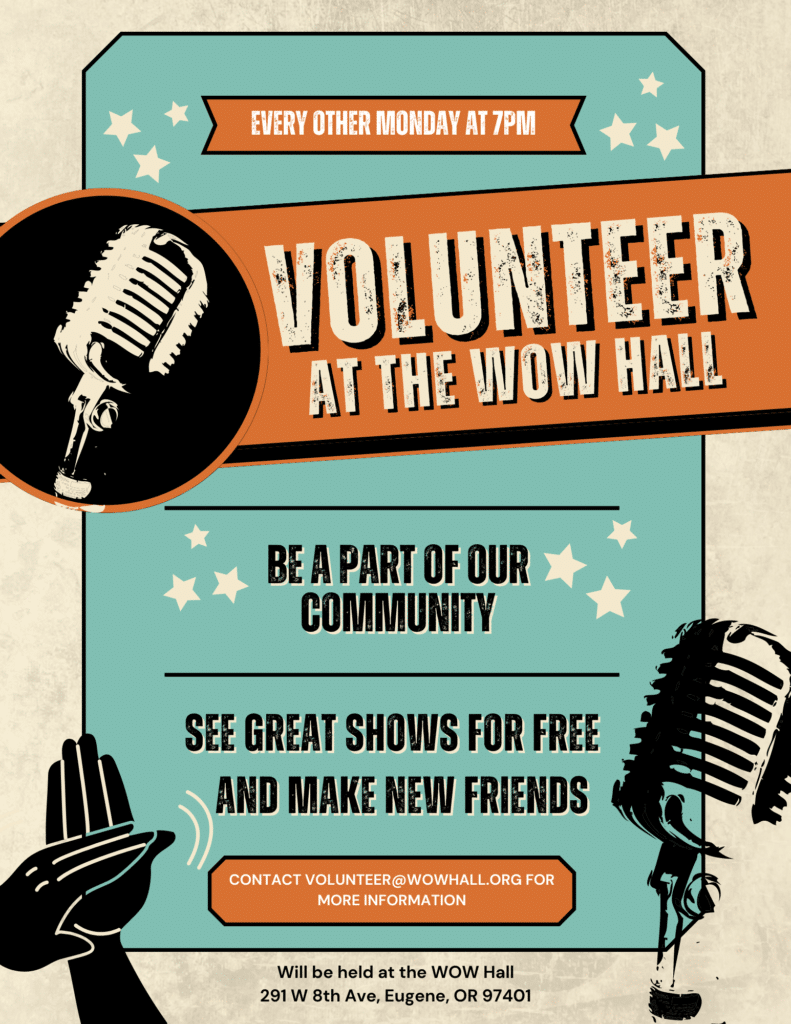 WOW Hall Volunteer Poster (3)